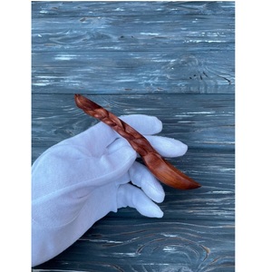 Cuchara de madera maciza de alta calidad para mezclar, revolver y servir, adecuada para la cocina del hogar y del restaurante - Product Image 5