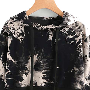 เสื้อฮู้ดครอปสั้นสำหรับผู้หญิง ขายดี ผ้าฝ้าย 100% มีซับใน สวมใส่สบาย แห้งเร็ว มีโลโก้ด้านหน้า เหมาะสำหรับฤดูหนาว - Product Image 3