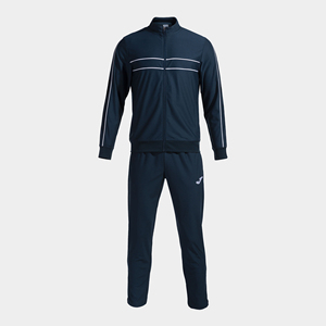 Dark Blue Hoodies Set Custom Gym Sweatsuit Sport Jacket Set Casual Men Jogging Suit Football Training Tracksuit - Product Image 6