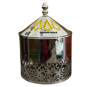 Nuevos Guisos con estilo de alta calidad hechos a mano de aspecto Premium mesa de forma redonda nuevo calentador de alimentos de Metal al por mayor - Product Image 2