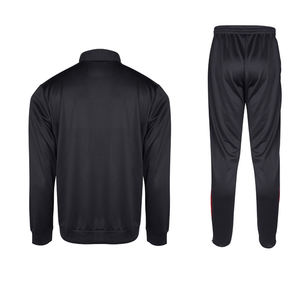 Chándal de invierno ligero transpirable de secado rápido para hombre, conjunto doble, camiseta de manga corta, pantalones cortos, poliéster 100% sólido - Product Image 2