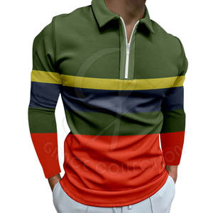 Polos de ropa informal de algodón puro 100% para hombre, polos de la mejor calidad de primavera y verano para logotipo impreso personalizado - Product Image 2
