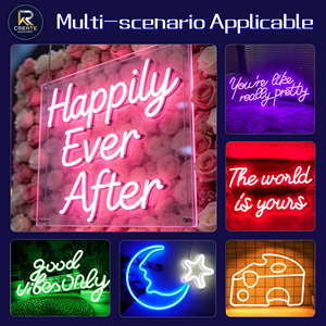 Letrero LED de Neón Personalizado '¿Te Casarías Conmigo?' con Control Remoto, Material de PVC, Alimentación por CC, para Decoración de Bodas - Product Image 2