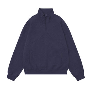 KIVOTECH Sweat-shirts à capuche personnalisés pour homme et unisexe, pull épais 100 % coton, molleton écologique, épaules tombantes - Product Image 2