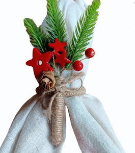 Anneaux de serviette en papier papillon écologiques pour mariage - Product Image 1