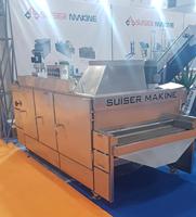 SUISER MAKINE Notenrooster Oven Verwerkingsmachine 250-300 Kg/u RVS Elektrisch Aangedreven