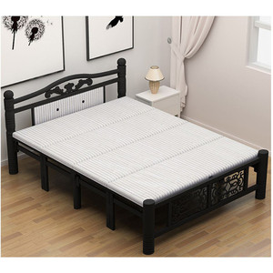 <strong>Metal</strong> <strong>Bed</strong> <strong>Frame</strong> with Headboard and Footboard Classical and Luxury Customized Size - Product Image 5