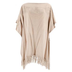 Robe poncho ample et fluide, conçue pour un style effortless, un port confortable et des choix de tenue polyvalents au quotidien - Product Image 4