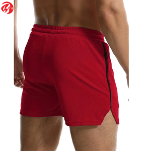 En color rojo Mejor tamaño Pantalones cortos de verano personalizados Pantalones cortos de jogging para hombres Nueva llegada Jogger Jogging Shorts - Product Image 4