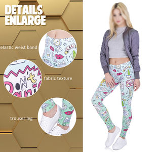 Leggings de mujer con logotipo en la cintura Ropa de yoga personalizada al mejor precio del fabricante de servicio OEM - Product Image 3