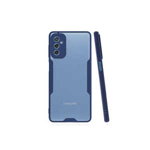 Étui de protection en silicone premium KHYR Parfe Series pour Samsung Galaxy M52 Plus, bleu marine, protection de téléphone en PC - Product Image 1