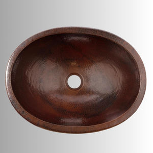 Round Hammered Copper Bathroom Sink Antique Finish Handmade <b>Wash</b> <b>Basin</b> OEM Wholesale Manufacturer. - Product Image 4