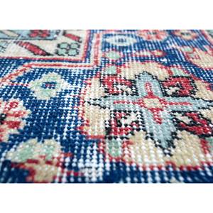 Tapis en laine noué à la main de grande taille, motif rectangulaire médaillon rouge-orange, design abstrait, pour salon domestique Pae-2621 - Product Image 3