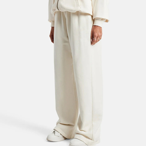 Joggings baggy taille haute pour femmes avec broderie personnalisée fermeture à la taille élastique pour l'été - Product Image 6