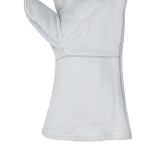 Venta al por mayor de calidad profesional resistente al calor guantes de barbacoa de cuero guantes de soldadura - Product Image 4