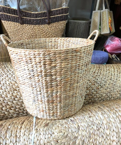 ตะกร้าผักตบชวาสานช่างฝีมือจากเวียดนามสำหรับขายปลีกขายส่งและส่งออก - Product Image 4