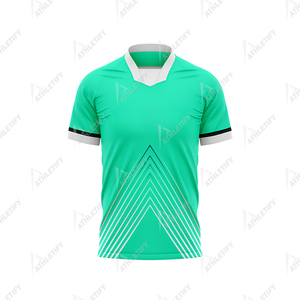 Maillot de football personnalisé 100% polyester respirant Vêtements de sport Kit d'équipe Maillot de match Club de football Uniforme personnalisé - Product Image 2