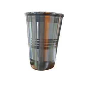 Kitchen and Tabletop Use Stainless Steel SS Water Glass Tumbler From India Origin Exporter at Best Market Price - Product Image 1