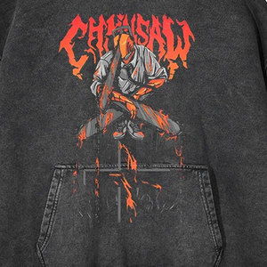 OEM ODM personalizado hombres Rhinestone sudaderas con capucha DTG DTF sublimación sudadera Streetwear pulóver ropa Casual - Product Image 6