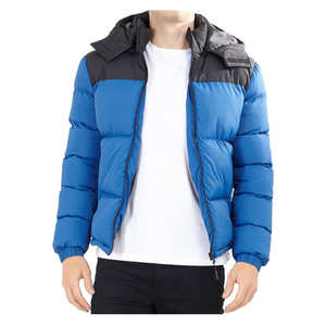 Veste matelassée pour homme au design élégant, logo personnalisé, extrêmement chaude en hiver, veste matelassée - Product Image 4