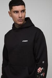 Sudadera con Capucha Unisex de Invierno para Hombre, Impresión DTF Personalizada con Logotipo, 100% Algodón, Ecológica, Transpirable, Color Negro - Product Image 5