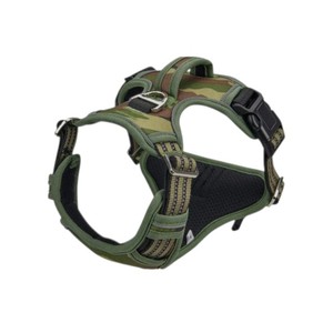 Modern Soft Drawer <b>Collar</b> for Large to Medium Dogs Super Durable Camouflage Reflective Pet <b>Collar</b> with Handlebar Control Long - Product Image 1