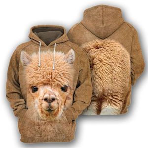 Sudadera con Capucha Estampada en 3D de Perro Lindo para Hombre y Mujer, Novedad en Ropa de Invierno, Sudadera con Capucha de Animal de Moda, Sudadera Holgada para Chico - Product Image 2