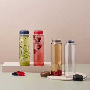 ขวดน้ำพลาสติก Ohbottle ดีไซน์เกาหลี พิมพ์ลายซิลค์สกรีน ทนทาน เหมาะสำหรับใช้เป็นของแจก ขนาด 350 มล. 500 มล. 700 มล. มี 14 สี - Product Image 6