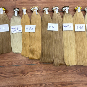 ราคาขายส่ง ผมเวียดนามแท้ พรีเมียม แบบเป็นมัด 100% ธรรมชาติ นุ่มลื่น ไม่หลุดร่วง มีหลายสี - Product Image 3