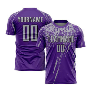 2025 Football Jersey Collection Vêtements d'équipe personnalisés Vêtements de sport d'été Maillots de football Tissu respirant - Product Image 4