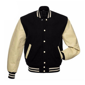 Nueva chaqueta Varisty con logotipo personalizado de alta calidad para hombres y ropa informal Precio al por mayor de secado rápido - Product Image 5