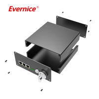 Boîtier en aluminium anodisé 150*66mm Boîtier d'instruments électroniques Boîte de jonction Boîtier PCB