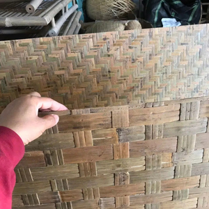 Correas de ratán de bambú de Vietnam para paneles de muebles interiores y superficie de pared decorativa Material artesanal tejido a mano - Product Image 1