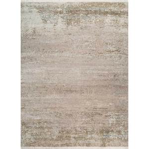 Tapis en laine noué à la main Entropy Ivory grande surface AKWL-1825, motif abstrait 3D pour la maison, le salon, le couloir, modèle rectangulaire - Product Image 1