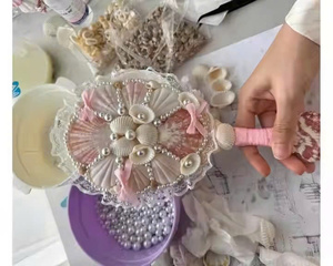 Espejo de Conchas Marinas Hecho a Mano de la Mejor Calidad, Exportación de Vietnam, Espejo Decorativo de Belleza con Conchas Marinas Naturales - Product Image 6