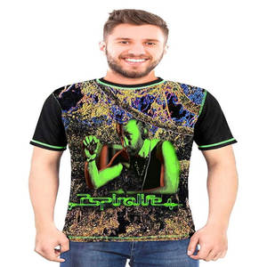 เสื้อยืดผู้ชายแขนสั้นทรงหลวม, ใหม่ฤดูร้อนเสื้อครึ่งแขนลำลองแขนห้าส่วน - Product Image 1