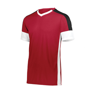 Professional Custom Sublimated V-neck Short Sleeve Unisex Soccer Jersey <b>Bird</b> Eye Polyester Football <b>Shirt</b> Quick Dry Personalized - Product Image 3