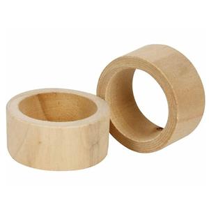 Accent Luxury Table <b>Napkin</b> <b>Ring</b> Handmade Round <b>Wood</b> <b>Napkin</b> <b>Rings</b> For Wedding Hotel & Kitchenware Tabletop Decor - Product Image 5