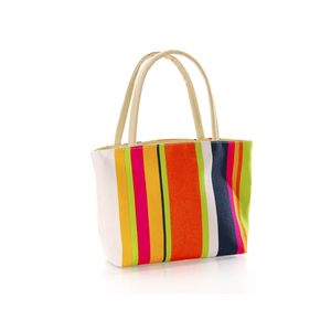 Bolsas de yute impresas multiusos Hugs n Rugs con cierre de hombro para mujer - Uso en exteriores y viajes a bajo precio - Product Image 1