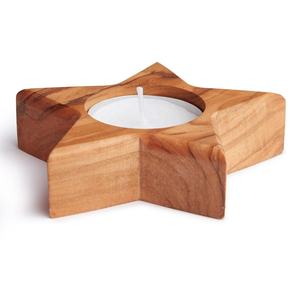 Bougeoirs en bois fabriqués à la main Présentoir de cheminée de bougeoir à hauteur personnalisée pour les mariages et Noël Conception raisonnable - Product Image 6