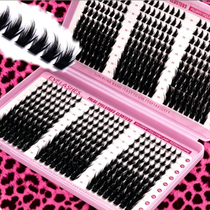 Pestañas Postizas de Visón Sintético con Forma de Espiga de Trigo, Sin Necesidad de Pegamento, Segmentos de Pestañas Reutilizables para Maquillaje DIY - Product Image 3