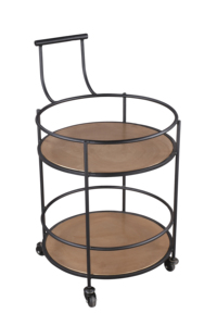 Nuevo diseño de lujo de Metal redondo superior carro hecho a mano para Hotel muebles para el hogar boda fiesta y restaurante - Product Image 2