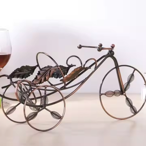 Classic Metal <b>Wine</b> Bottle Display <b>Stand</b> in High Demand Black Powder Coated Finished to Get by decor impex - Product Image 5