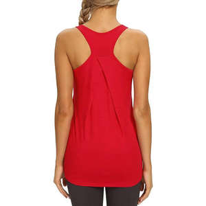 Camiseta Deportiva Larga para Mujer, Estilo Nuevo, Personalizada, para Gimnasio, Ropa Deportiva, Talla Grande, Algodón/Fibra de Bambú - Product Image 2