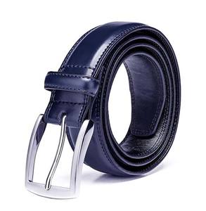 Ceinture en cuir texturé de 35 mm de large, fabriquée au Pakistan par un bon fournisseur, logo personnalisé imprimé, nouvelle tendance, service OEM ODM, prix de gros - Product Image 4