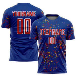เสื้อฟุตบอลคุณภาพสูง ชุดทีมสั่งทำพิเศษ ระบายอากาศได้ดี น้ำหนักเบา แห้งเร็ว ผ้าซับลิเมชั่น โพลีเอสเตอร์ 100% สำหรับผู้ชาย - Product Image 6
