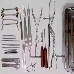 Juego de 30 piezas de calidad superior de grado A +, instrumentos quirúrgicos ortopédicos, pequeño fragmento, fuente de alimentación Manual, acero inoxidable aprobado por CE - Product Image 1