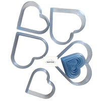 Accessoires de voiture 3D tendance en forme de cœur, tour de radis, vente chaude