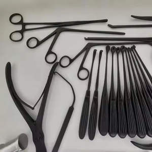 Instrumento médico Manual de acero, conjunto de instrumentos de cirugía de columna cervical ortopédica, instrumento de laminectomía, madera de Surgiright - Product Image 6