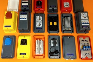 PS-14H5 Caja de perfil alto para disyuntor de 3 fases y enchufe SCHUKO - Product Image 6